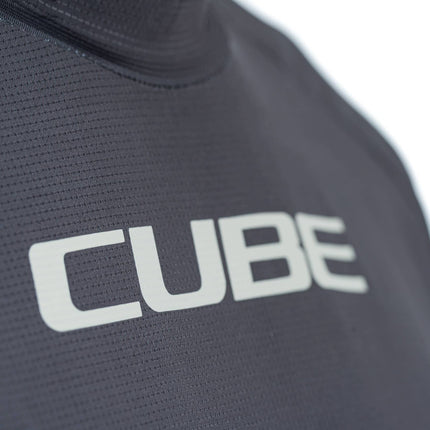 CUBE Atx Round Neck Jersey S/S Dark Grey