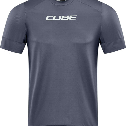 CUBE Atx Round Neck Jersey S/S Dark Grey
