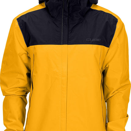 CUBE Atx Rain Jacket Cmpt Yellow/Black