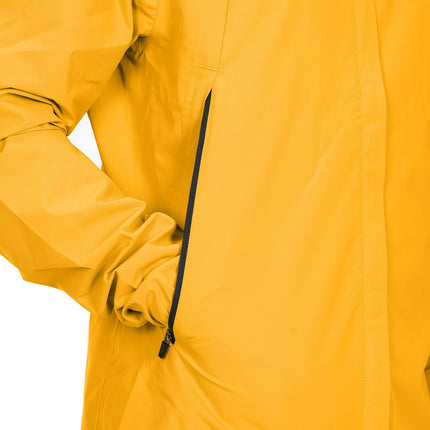 CUBE Atx Rain Jacket Cmpt Yellow/Black