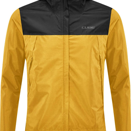 CUBE Atx Rain Jacket Cmpt Yellow/Black