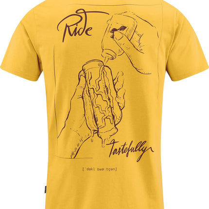 CUBE Organic T-Shirt Hot Dog Gty Fit Yellow