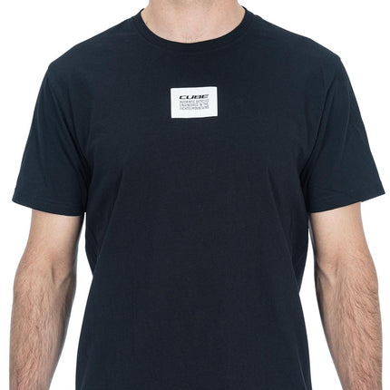 CUBE Organic T-Shirt Logowear Gty Fit Black