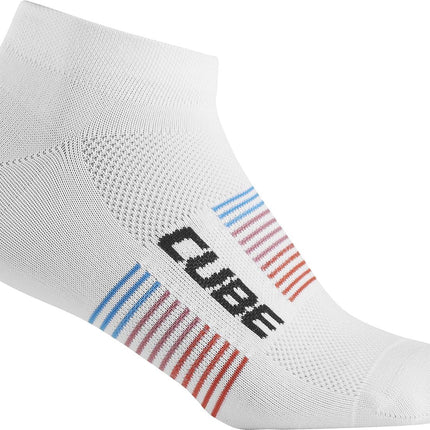 CUBE Socks Low Cut Teamline White