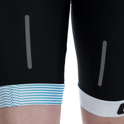 CUBE Teamline Bib Shorts Black/White