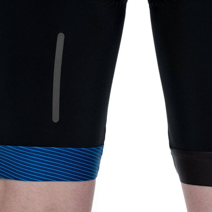 CUBE Teamline Bib Shorts Black/Blue