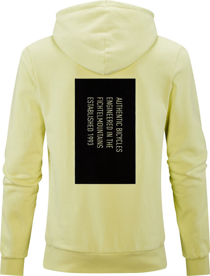 Cube Organic Hoodie Lime