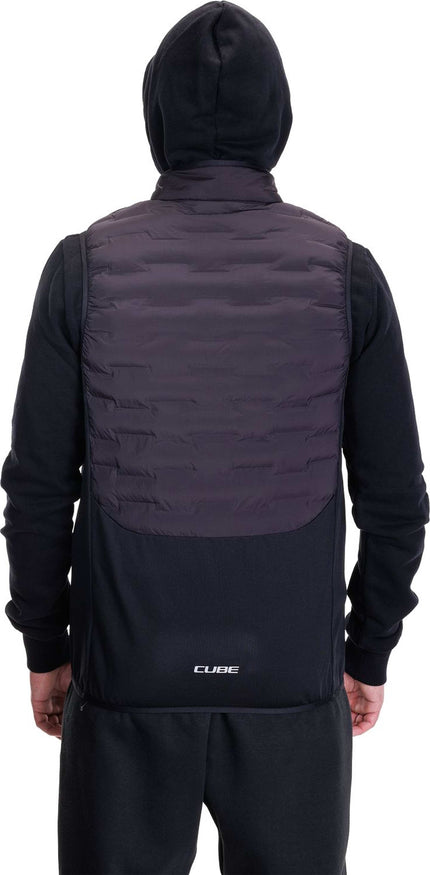 Cube Padded Vest Black