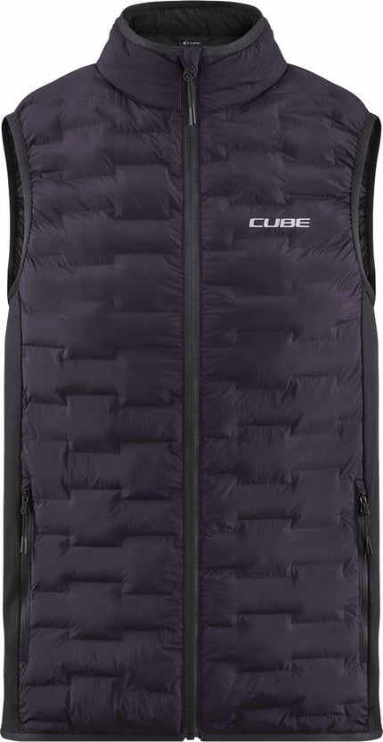 Cube Padded Vest Black