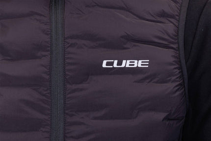 Cube Padded Vest Black