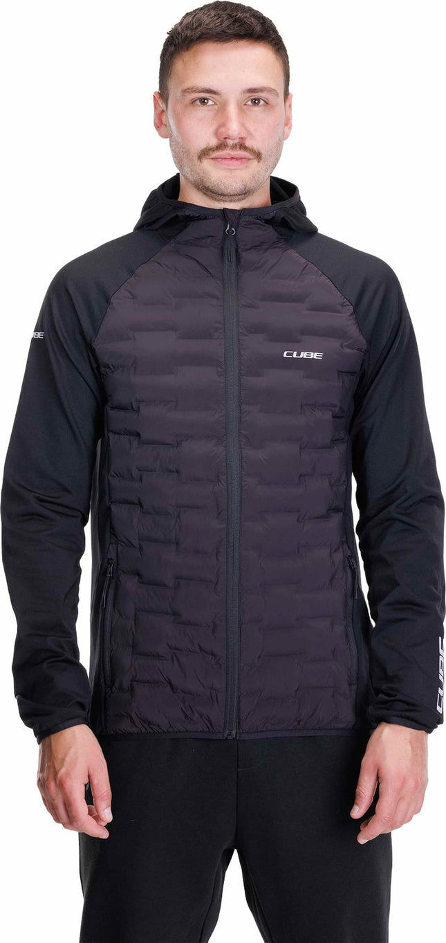 Cube Padded Jacket Black