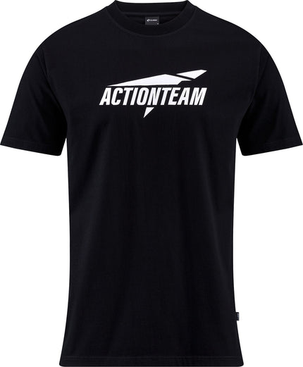 CUBE ORGANIC T-SHIRT ACTIONTEAM GTY FIT BLK/WHITE