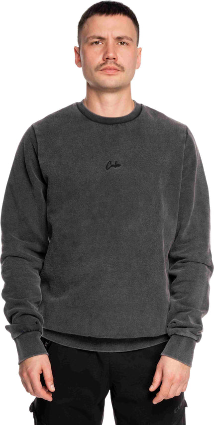 CUBE ORGANIC SWEATER WASHED GREY