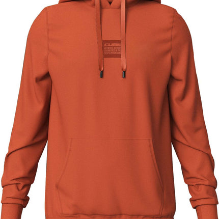 CUBE ORGANIC HOODIE ROOTS RED