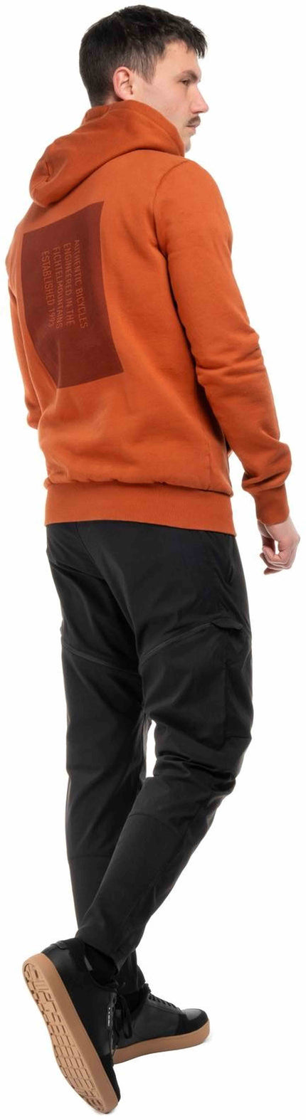 CUBE ORGANIC HOODIE ROOTS RED