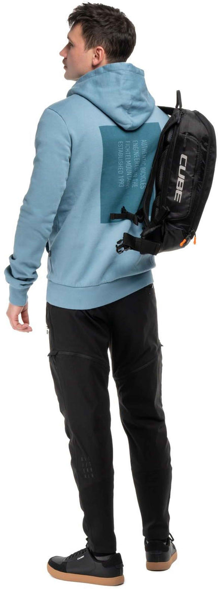 CUBE ORGANIC HOODIE ROOTS BLUE