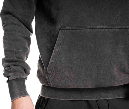 CUBE ORGANIC HOODIE ROOTS WASHED GREY