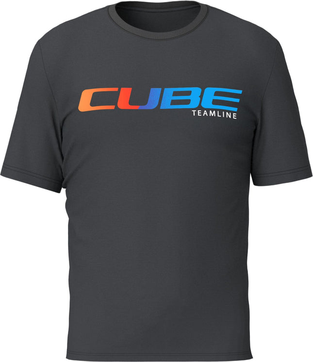 CUBE ORGANIC T-SHIRT TEAMLINE BLACK