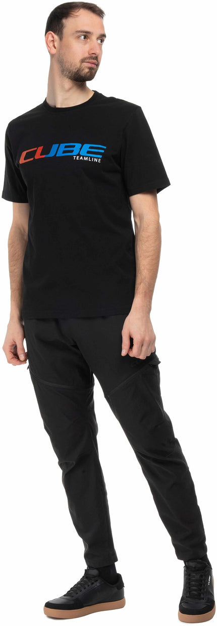 CUBE ORGANIC T-SHIRT TEAMLINE BLACK
