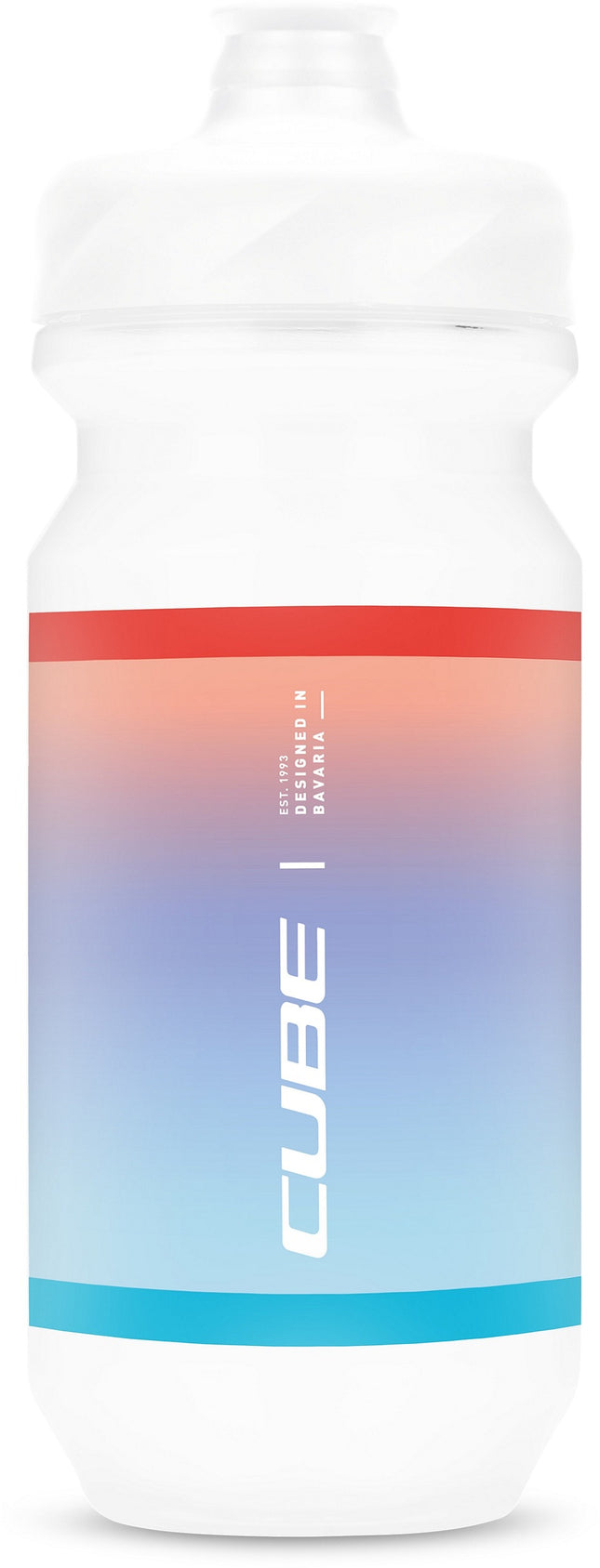 Cube Bottle Flow 500 Teamline White/Blue/Red
