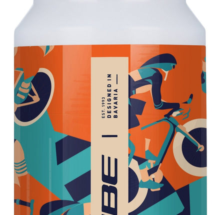 Cube Bottle Flow 500 Blue/Orange