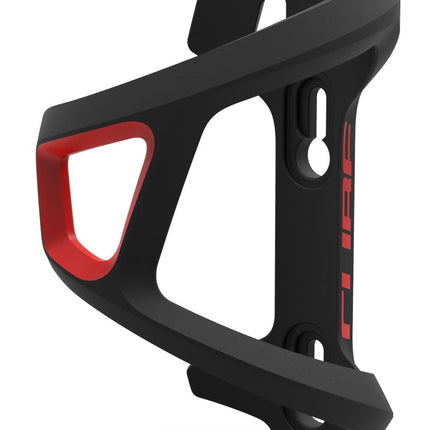 CUBE Bottle Cage Hpp Left-Hand Sidecage Black/Red