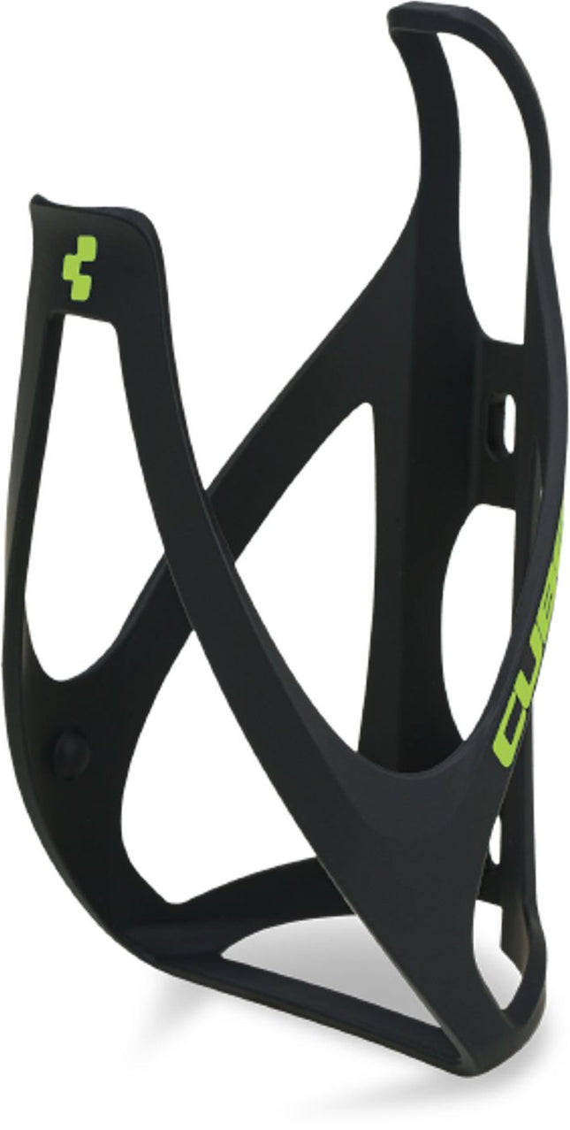 CUBE Bottle Cage Hpp Matt Black/Classic Green