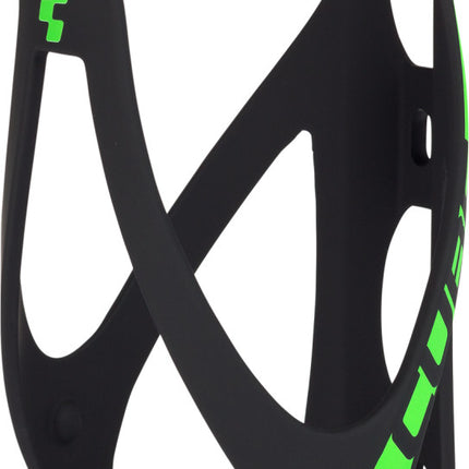 CUBE Bottle Cage Hpp Matt Black/Green