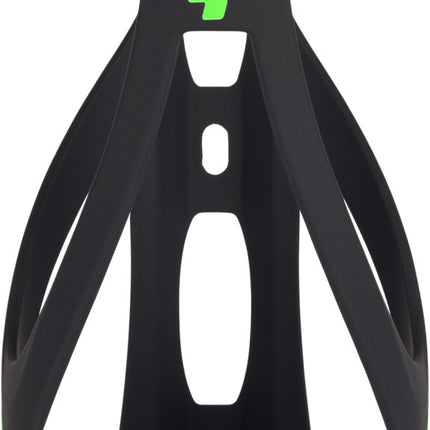 CUBE Bottle Cage Hpp Matt Black/Green