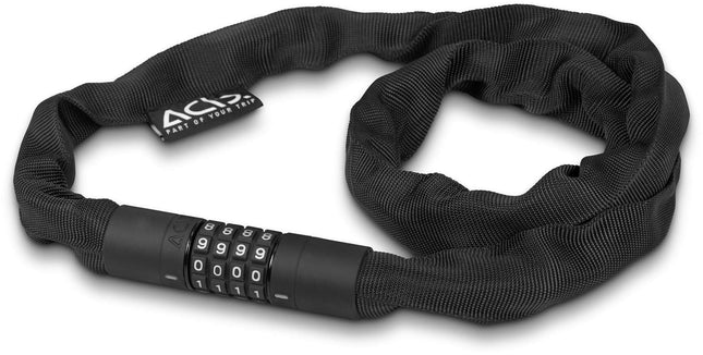 ACID Chain Combination Lock Corvid C120 Black