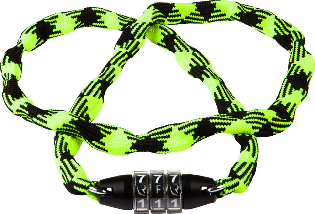 RFR Chain Combination Lock Jr. Neon Yellow/Blk
