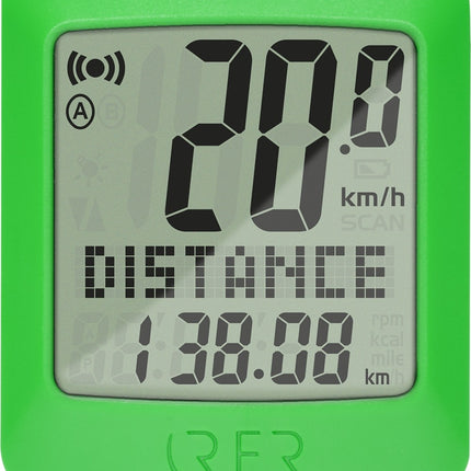 RFR Cycle Computer Cmpt Green