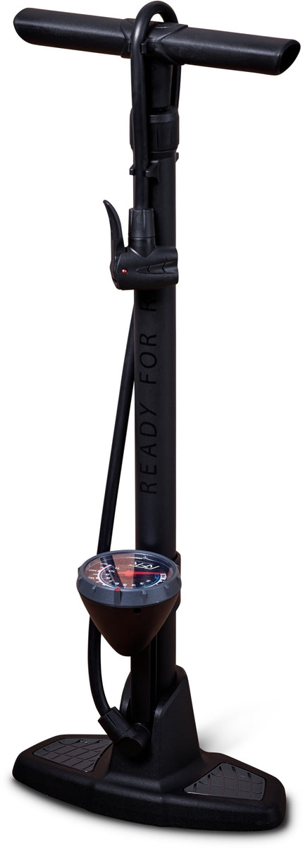 RFR Floorpump Hqp Black/Glossy Black