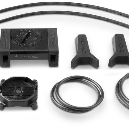 CUBE Handlebar Bracket Set W/Transm. Pro Blk