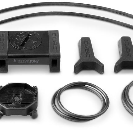 CUBE Handlebar Bracket Set W/Transm. Race Blk
