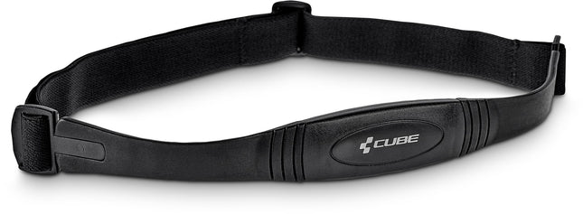 CUBE Heart Rate Chest Belt Race Train Black