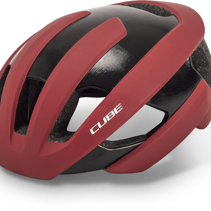 CUBE Helmet Heron Red