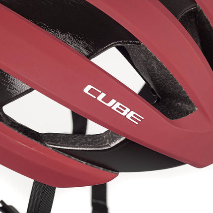 CUBE Helmet Heron Red