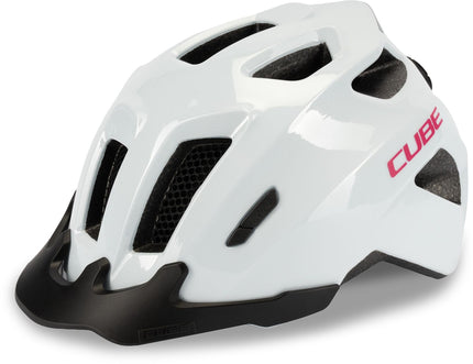 CUBE HELMET FINK FLASHWHITE/PINK