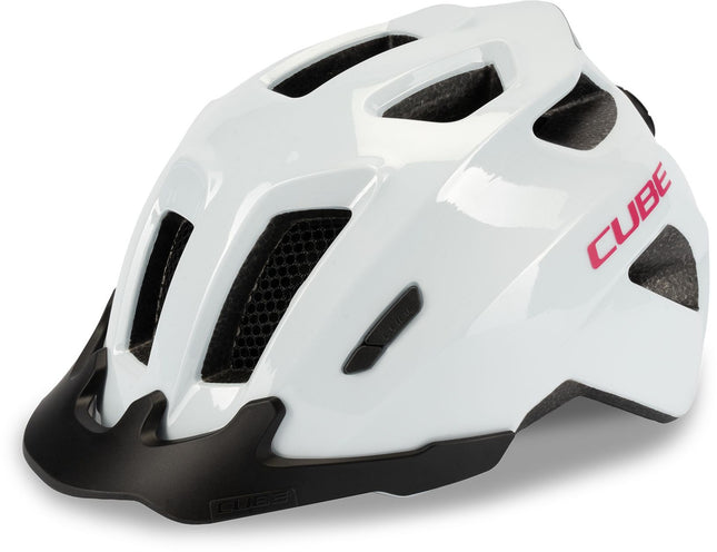 CUBE HELMET FINK FLASHWHITE/PINK
