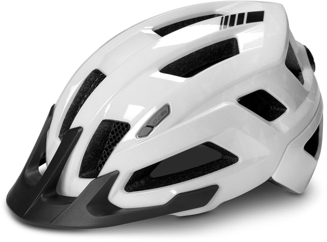 CUBE Helmet Steep Glossy White