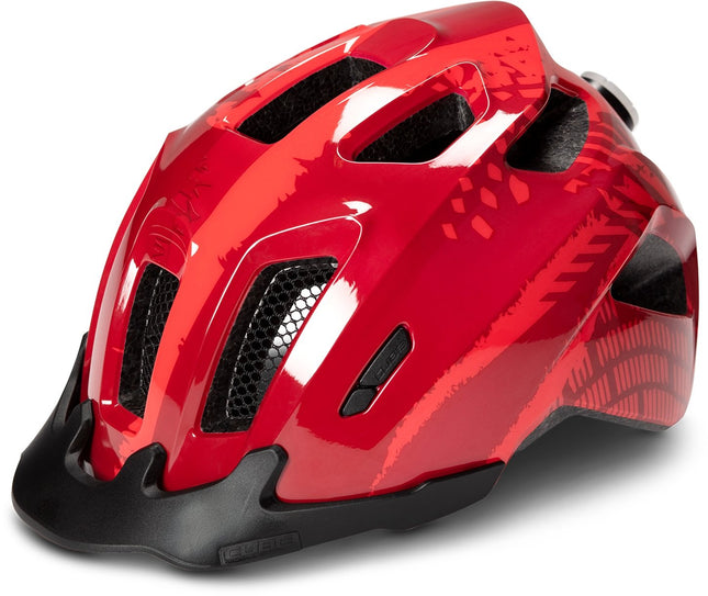 CUBE Helmet Ant Red Splash
