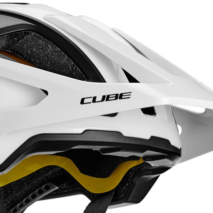 CUBE Helmet Strover White/Black