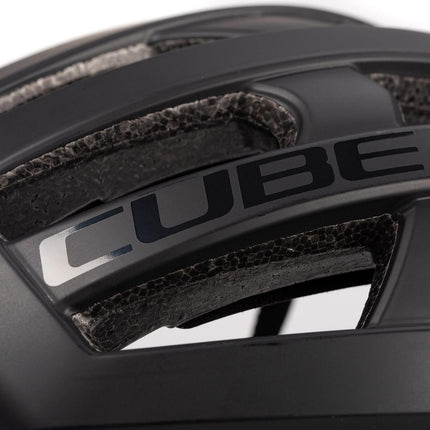 CUBE Helmet Badger Black/Splash