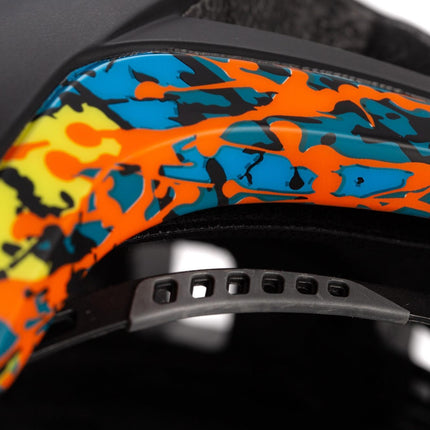 CUBE Helmet Badger Black/Splash