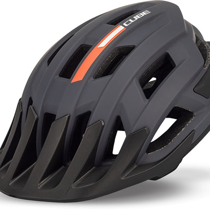 CUBE Helmet Rook X Actionteam Gry/Ora