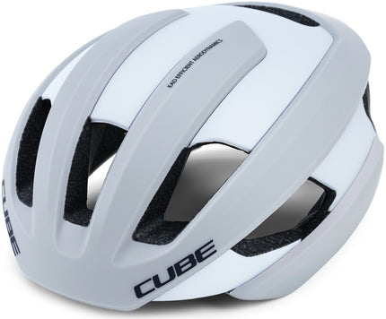 CUBE Helmet Heron White