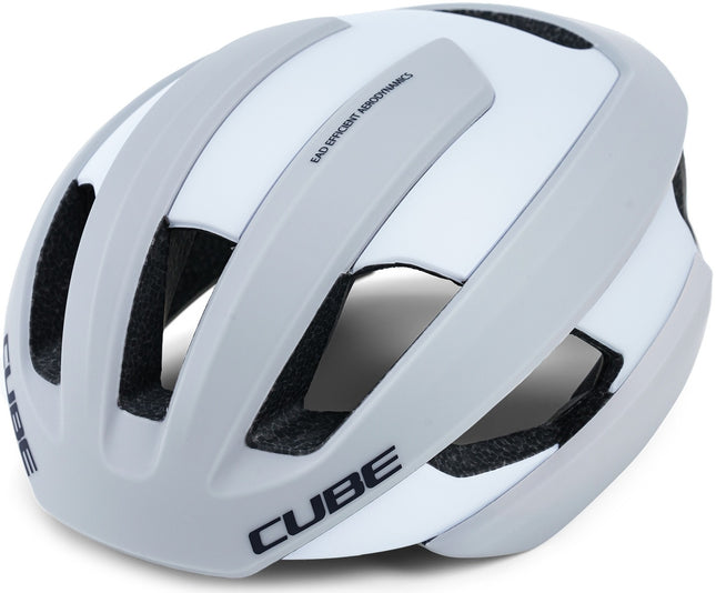 CUBE Helmet Heron White