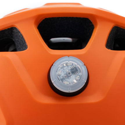 CUBE Helmet Linok X Actionteam Ora/Blue