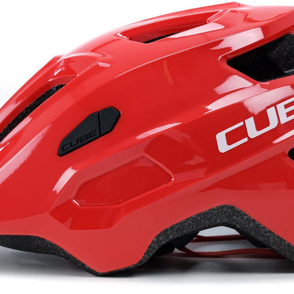 CUBE Helmet Linok Glossy Red